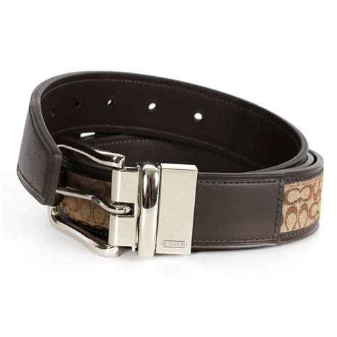 cheap coach men's belts